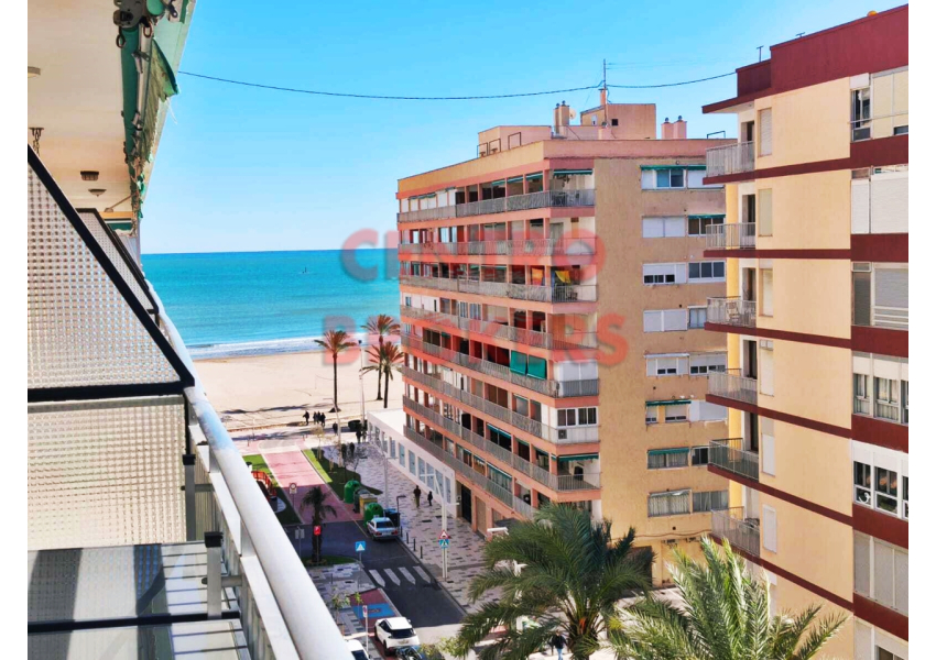 Apartament z 3 sypialniami  100m od plaży z widokiem na morze w Cullera, Walencja